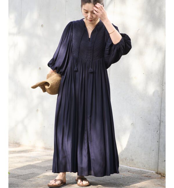 JOURNAL STANDARD「《予約》インディアクロスエンブロイダリーワンピース」|ワンピース|