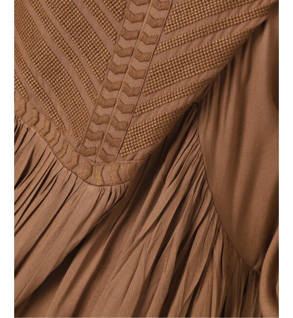 JOURNAL STANDARD「《予約》インディアクロスエンブロイダリーワンピース」|ワンピース|