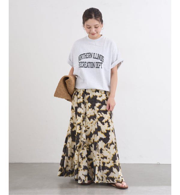 JOURNAL STANDARD「《予約》オリエンタルプリントスカート」|スカート|