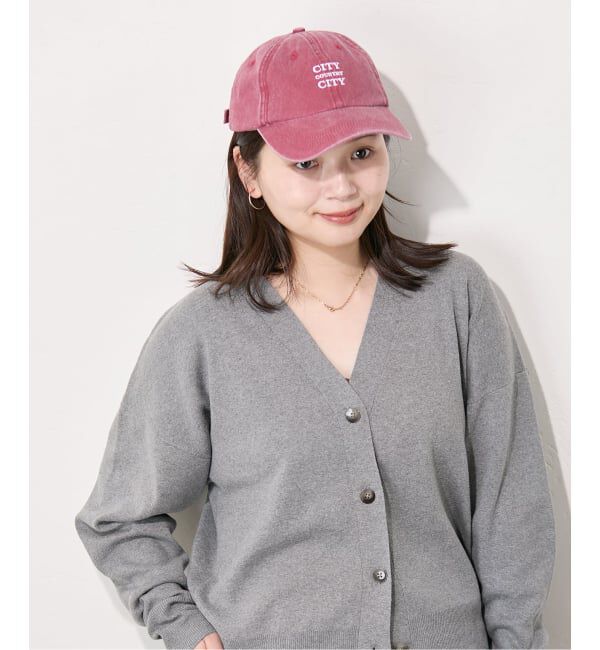 JOURNAL STANDARD「《予約》【City Country City/シティーカントリーシティー】シシュウCAP」|キャップ・キャスケット|