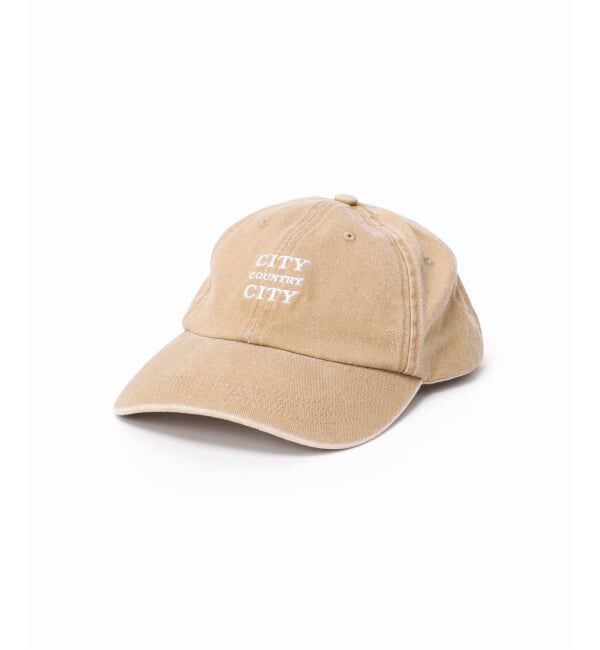 JOURNAL STANDARD「《予約》【City Country City/シティーカントリーシティー】シシュウCAP」|キャップ・キャスケット|