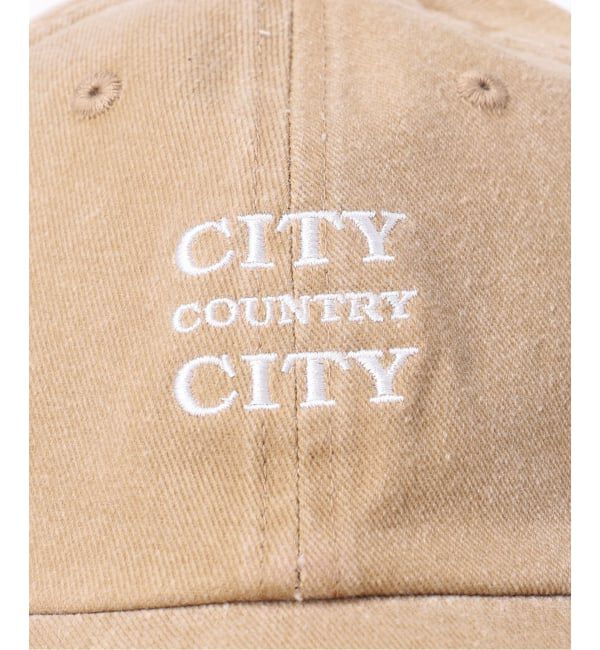 JOURNAL STANDARD「《予約》【City Country City/シティーカントリーシティー】シシュウCAP」|キャップ・キャスケット|