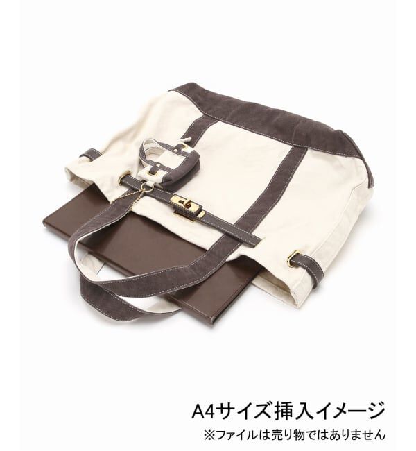 journal standard L'essage「《予約》別注【SITA PARANTICA】TOTE CVL M チャームセット」|トートバッグ|
