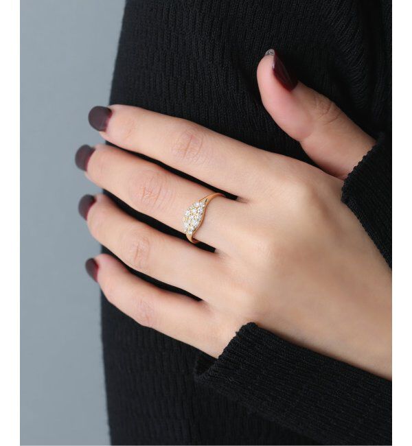 Lilas by Spick&Span「リファインドダイヤパヴェリング K18」|リング|