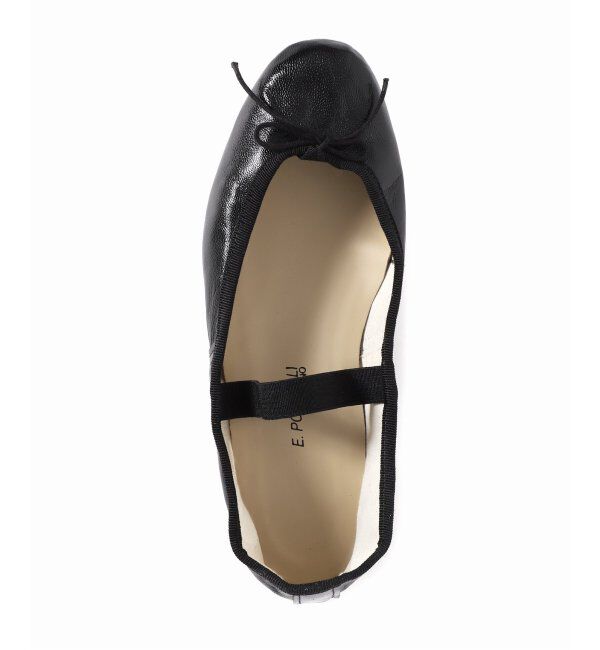 FRAMeWORK「PORSELLI/ポルセリ 別注ゴムストラップバレエシューズ」|バレエシューズ|