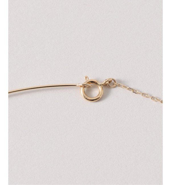 Lilas by Spick&Span「ホールダイヤ1ピースチェーンチョーカー0.16ct K10」|ネックレス|