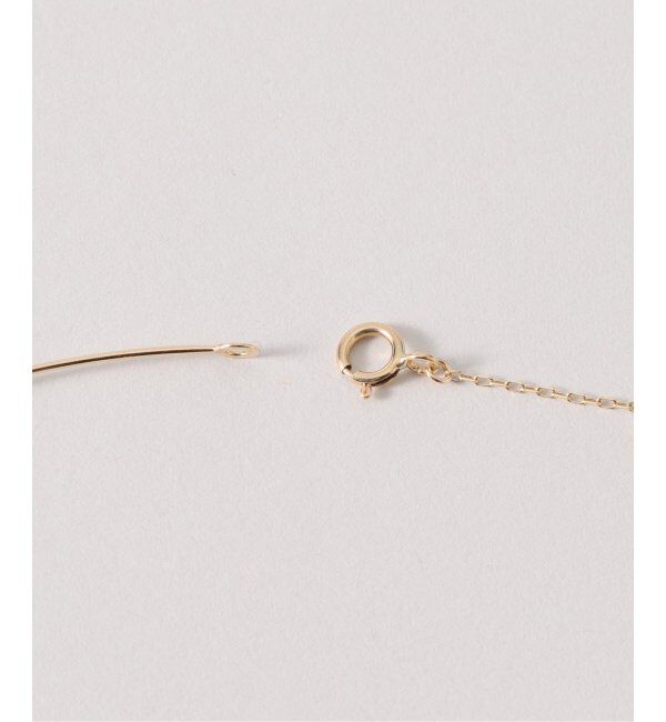 Lilas by Spick&Span「ホールダイヤ1ピースチェーンチョーカー0.16ct K10」|ネックレス|