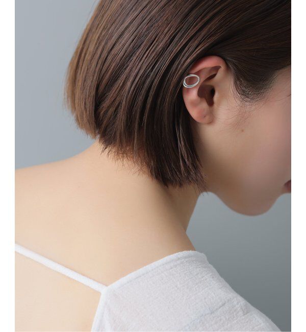 Spick and Span「【SAMH by LILAS】カフイヤリングドロップ SV（片耳）」|イヤーカフ|