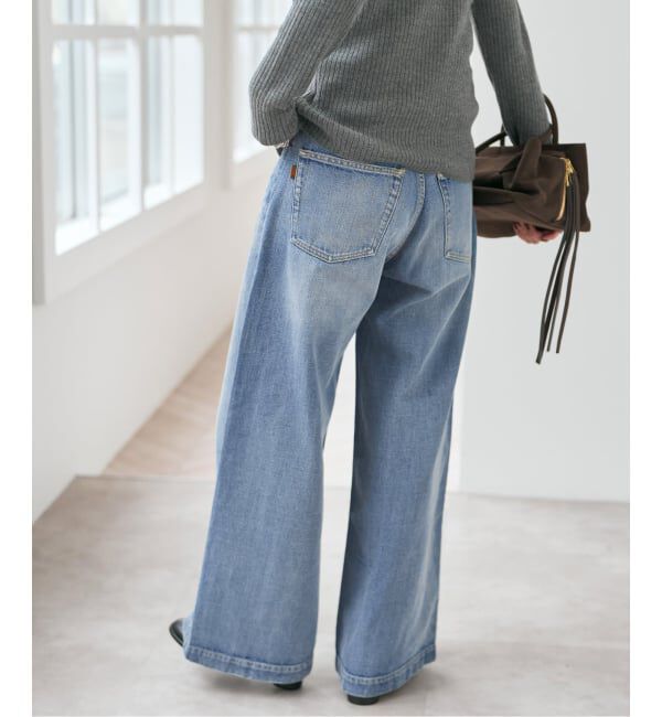 Spick and Span「《追加2》5 1/2 BAGGY DENIM」|デニム|