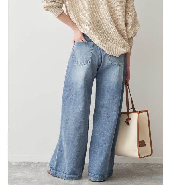 Spick and Span「《追加2》5 1/2 BAGGY DENIM」|デニム|