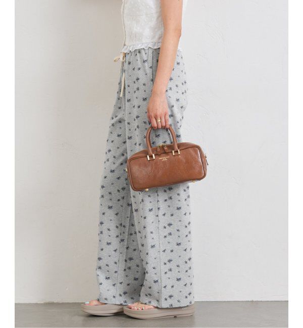 U by SPICK&SPAN「《追加》プリント天竺ストレートパンツ」|その他|