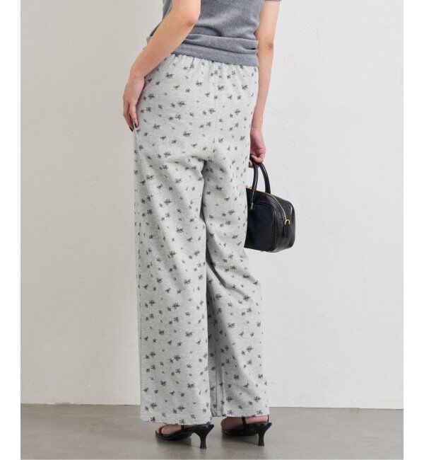U by SPICK&SPAN「《追加》プリント天竺ストレートパンツ」|その他|