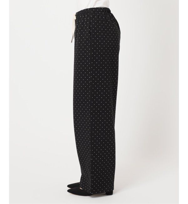 U by SPICK&SPAN「《追加》プリント天竺ストレートパンツ」|その他|