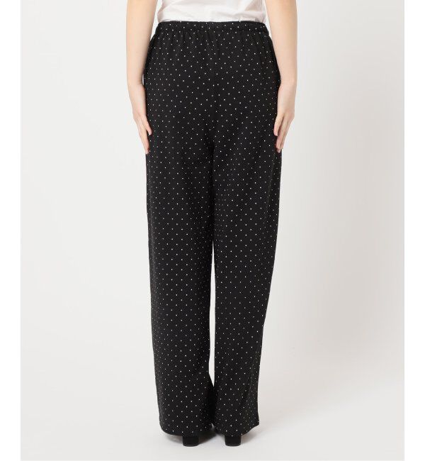 U by SPICK&SPAN「《追加》プリント天竺ストレートパンツ」|その他|