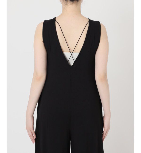 NOBLE「《NOBLE別注》determ/デターム Collagen V-Back jumpsuit」|オールインワン|