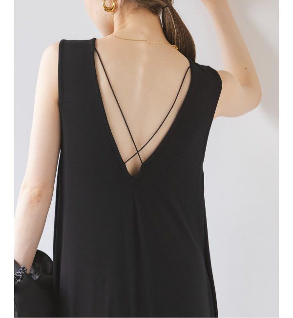 NOBLE「《NOBLE別注》determ/デターム Collagen V-Back jumpsuit」|オールインワン|