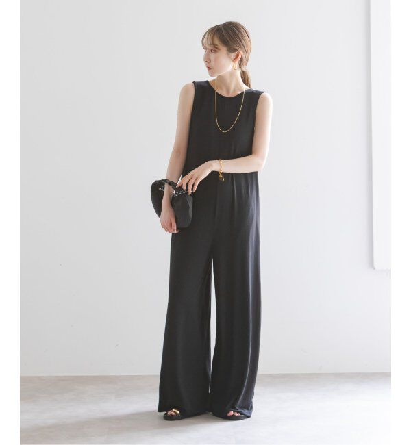 NOBLE「《NOBLE別注》determ/デターム Collagen V-Back jumpsuit」|オールインワン|