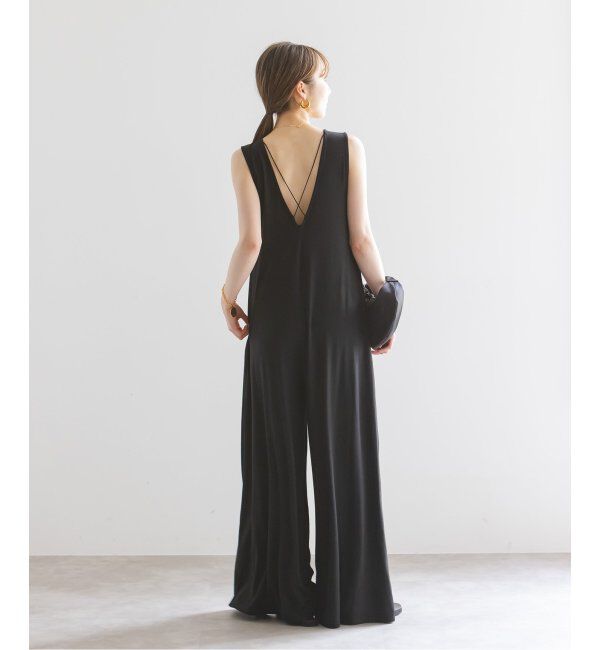NOBLE「《NOBLE別注》determ/デターム Collagen V-Back jumpsuit」|オールインワン|