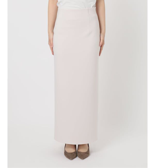 NOBLE「《追加》【洗える】コンフォートジャージーライクタイトスカート 5」|スカート|