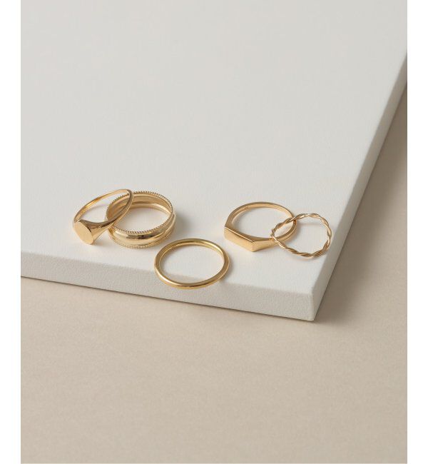 Lilas by Spick&Span「パイプリング *7*9*11 K18」|リング|