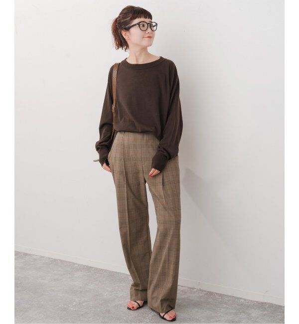 Spick and Span「ウォッシャブルラグランスリーブプルオーバー」|ニット・セーター|