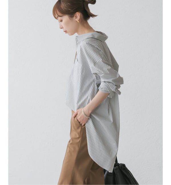 NOBLE「イージーケアコットンスキッパーシャツ」|シャツ・ブラウス|