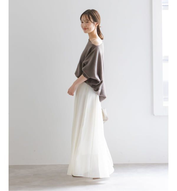 NOBLE「《WEB・一部店舗限定追加2》ファインウールドルマンプルオーバー」|ニット・セーター|