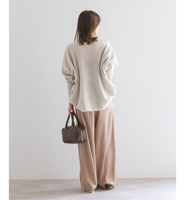 NOBLE「《WEB・一部店舗限定追加2》ファインウールドルマンプルオーバー」|ニット・セーター|