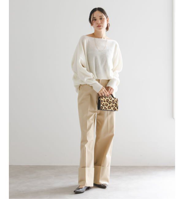 NOBLE「《WEB・一部店舗限定追加2》ファインウールドルマンプルオーバー」|ニット・セーター|