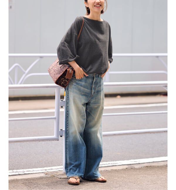 FRAMeWORK「トップニュアンスTee」|Tシャツ・カットソー|