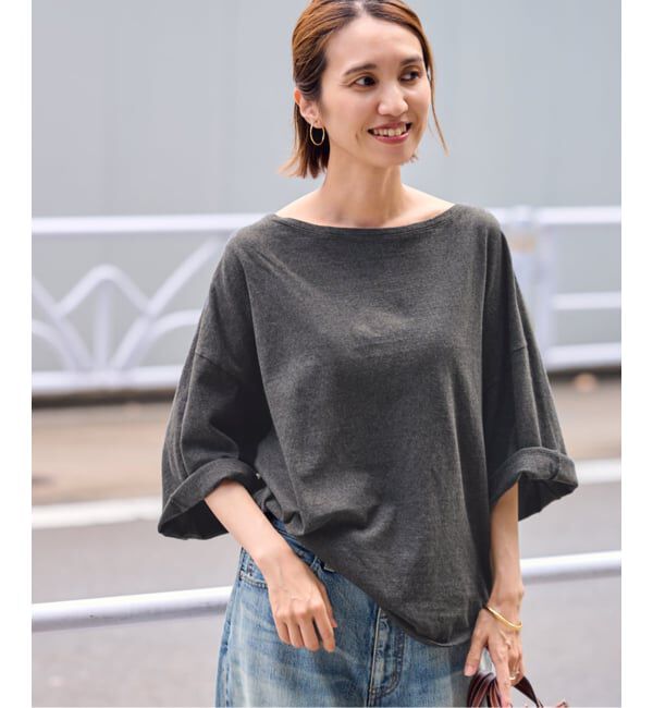 FRAMeWORK「トップニュアンスTee」|Tシャツ・カットソー|