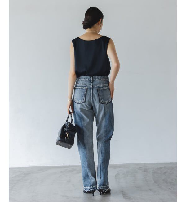 NOBLE「SERGE/サージ REMAKE DARTS PANTS」|デニム|