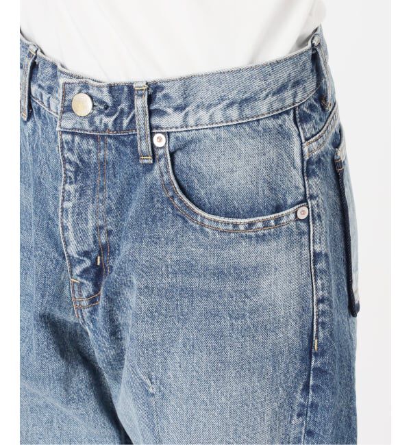 NOBLE「SERGE/サージ REMAKE DARTS PANTS」|デニム|
