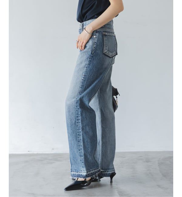 NOBLE「SERGE/サージ REMAKE DARTS PANTS」|デニム|