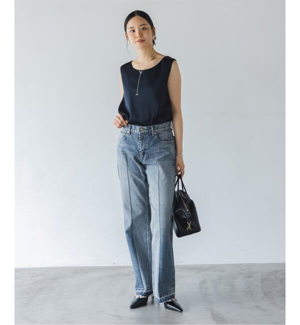 NOBLE「SERGE/サージ REMAKE DARTS PANTS」|デニム|