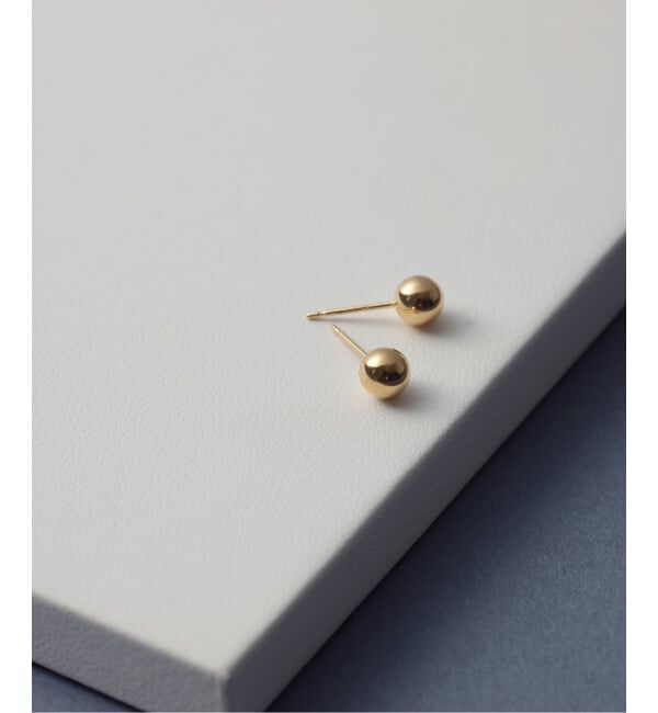 Lilas by Spick&Span「5mmボールピアス K18（両耳）」|ピアス|