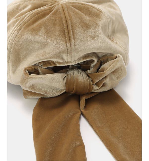 U by SPICK&SPAN「Casselini /キャセリーニ リボンキャップ」|キャップ・キャスケット|