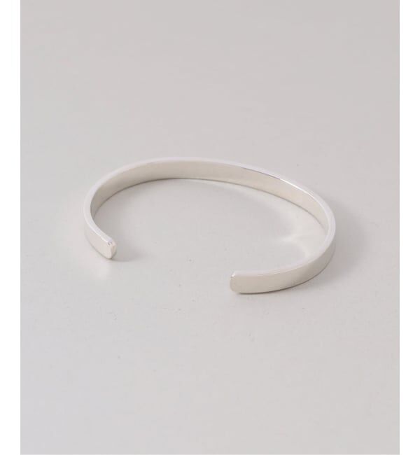 Spick and Span「【SAMH by LILAS】5mmプレートバングル SV」|ブレスレット・バングル|