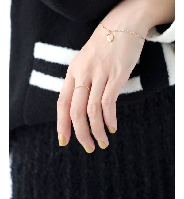 Lilas by Spick&Span「ユラギスリムリング K10」|リング|