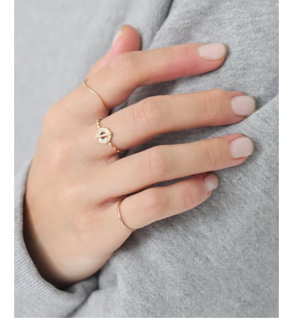 Lilas by Spick&Span「ユラギスリムリング K10」|リング|