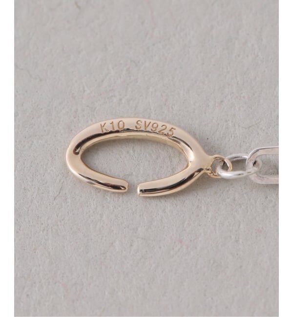 Spick and Span「【SAMH by LILAS】デタッチャブルCスライドブレスレット K10*SV」|ブレスレット・バングル|