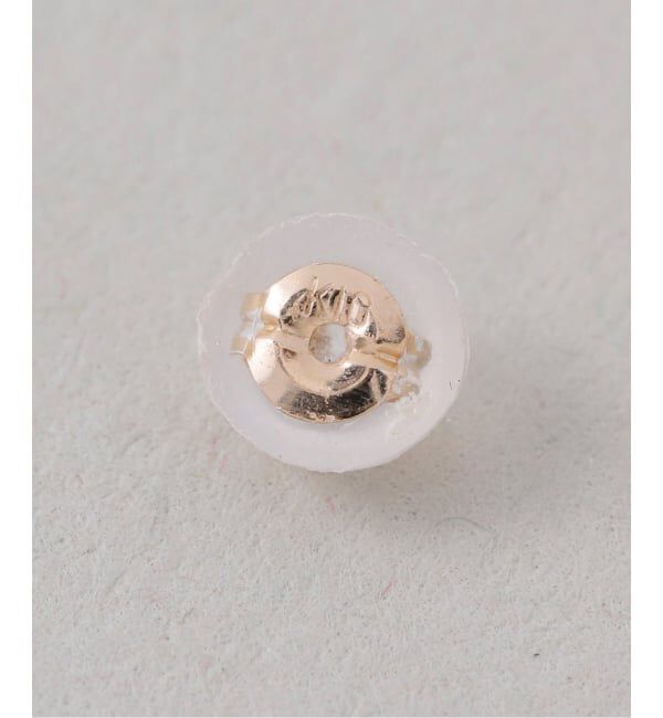 Lilas by Spick&Span「バロックパール*ホワイトトパーズピアス K10（両耳）」|ピアス|