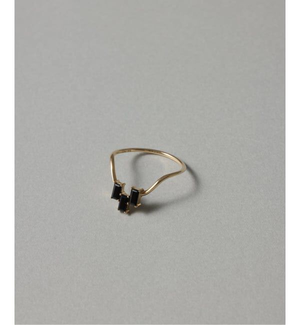 Lilas by Spick&Span「セミトーンオニキスリング K10」|リング|