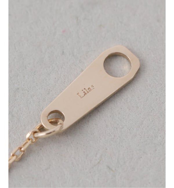 Lilas by Spick&Span「《WEB限定》リング*チェーンネックレス K10」|ネックレス|