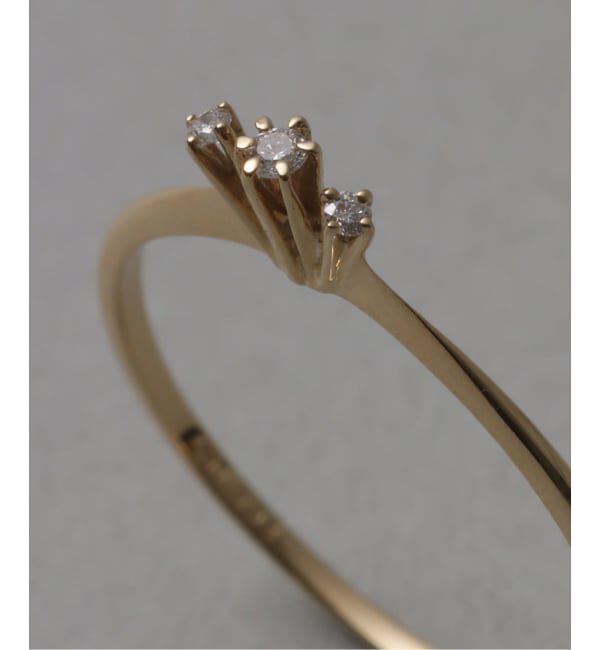 Lilas by Spick&Span「レイディアルダイヤリング K10」|リング|