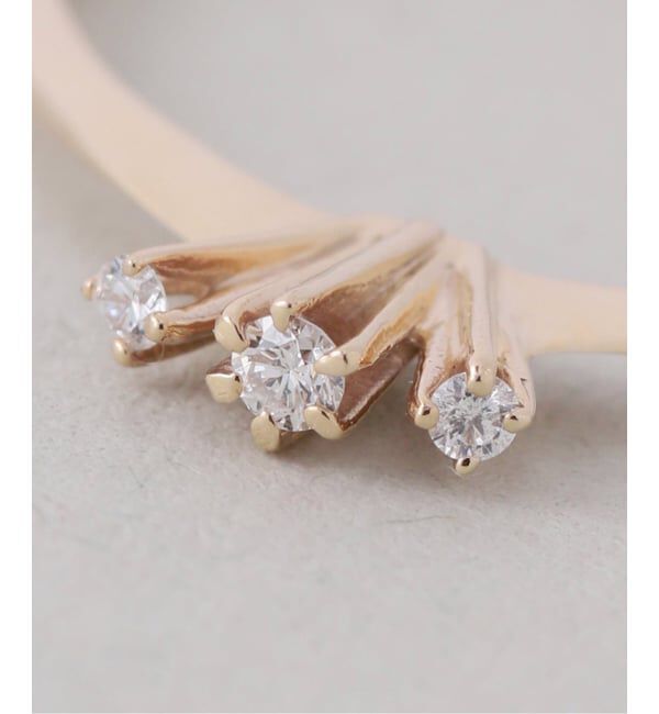 Lilas by Spick&Span「レイディアルダイヤリング K10」|リング|