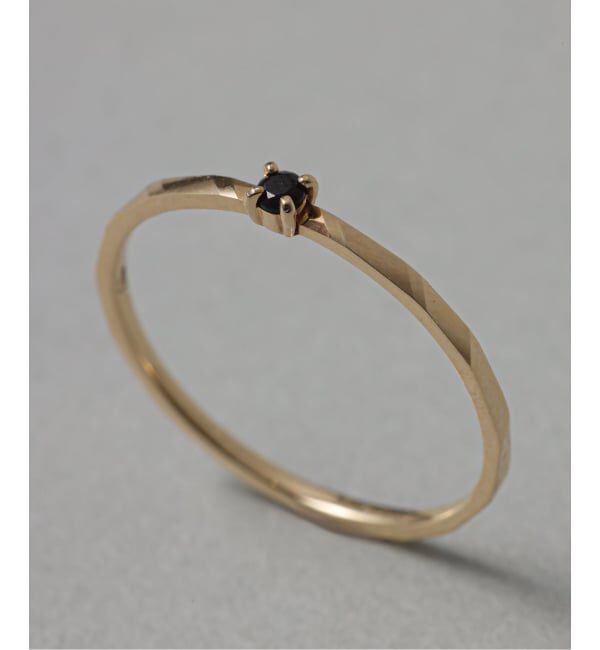 Lilas by Spick&Span「オニキスカットリング K10」|リング|