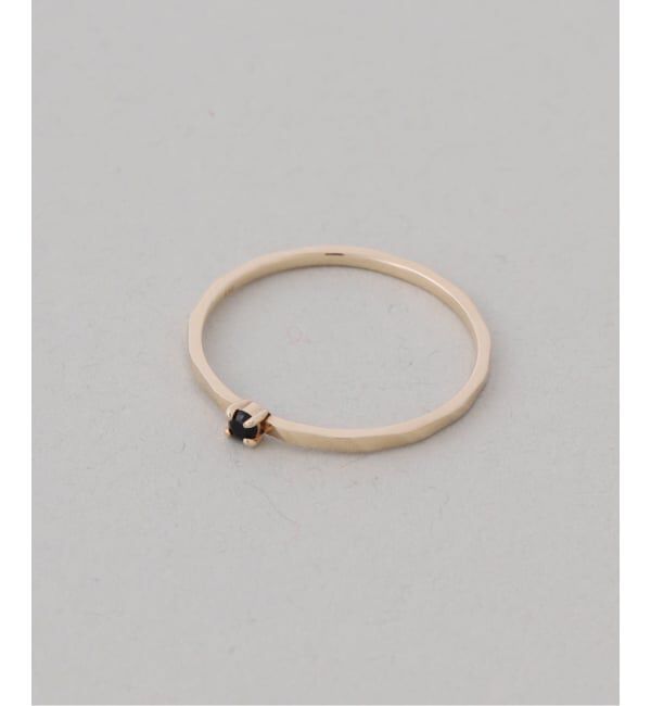 Lilas by Spick&Span「オニキスカットリング K10」|リング|