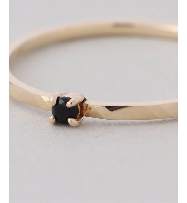 Lilas by Spick&Span「オニキスカットリング K10」|リング|