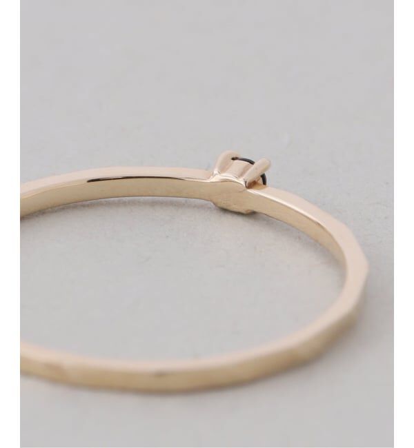 Lilas by Spick&Span「オニキスカットリング K10」|リング|